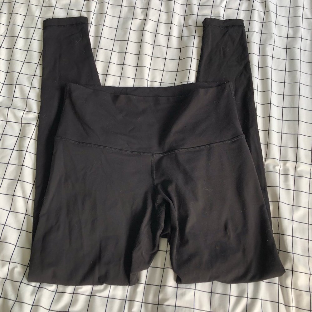 Lululemon black Wunder under leggings size 12